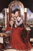 Quentin Matsys The Virgin Enthroned oil on canvas